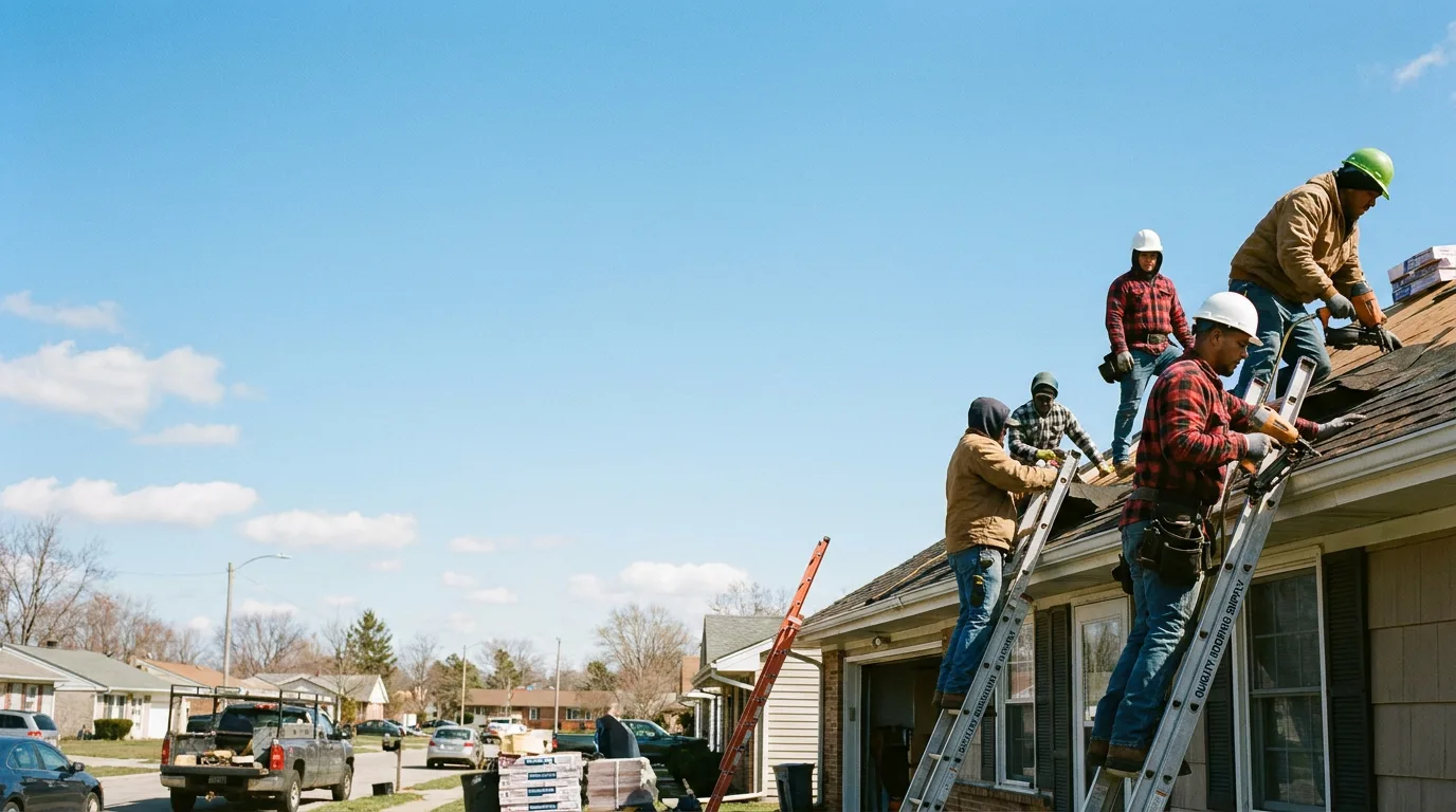 Roofing in Evansville, WY near me